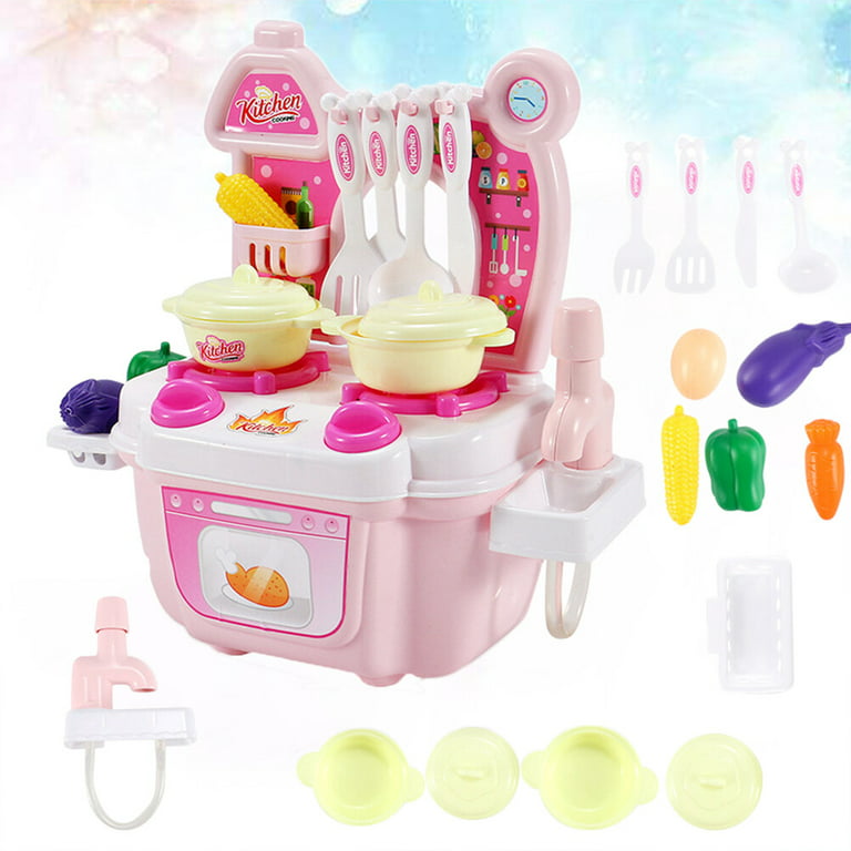 Simulation Kitchen Toys Real Cooking Small Kitchen Utensils