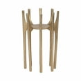 thumbnail image 6 of Modern Metal Pillar Candle Holder - Sturdy Aluminum Taper Candle Stand - Elegant Finish for Home, Office, Bedroom & Living Room Decor - 8" Gold, 6 of 9