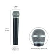 thumbnail image 4 of stanreset Artificial Handheld Microphone Kid Stage Performance Party Portable Simulation Plastic Mic Props Detectable Toy 48 Tube 1Set, 4 of 6