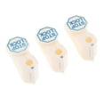 thumbnail image 4 of 100 Piezas Paquete de Bloqueo de Antirrobo Yotijar Bloqueo de Plástico ABS Blanco 4 mm, 4 of 10