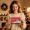 thumbnail image 6 of CCOCC 2026 New Plaid Santa Claus Folding Money Card Holiday Party Surprise Card Folding Christmas Cards Envelope Gift for Men Women, 6 of 7