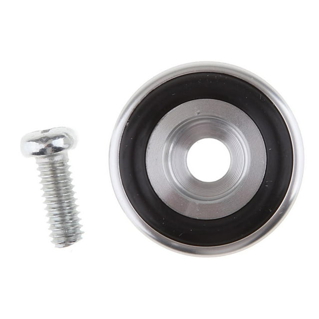 Esquirla 20x10mm Aluminium Isolation Stand Feet Mat Pad for Audio Speaker Player,