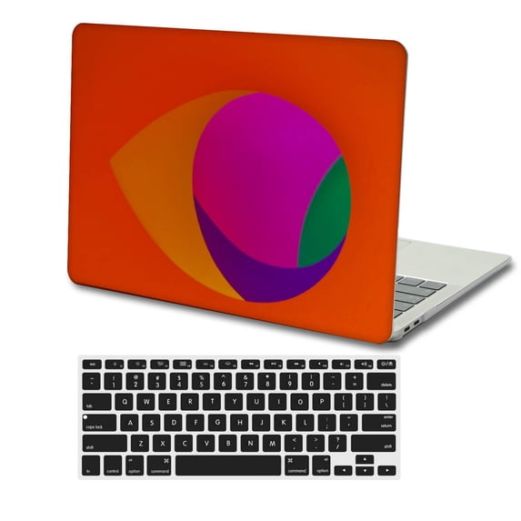 KSK KAISHEK Plastic Hard Shell Only Compatible 2019 - 2020 Released MacBook Pro 16" XDR Display + Black Keyboard Cover Model: A2141 Red series 0608