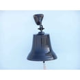 thumbnail image 2 of Aluminum Hanging Bell (15 Inches, Black), 2 of 6