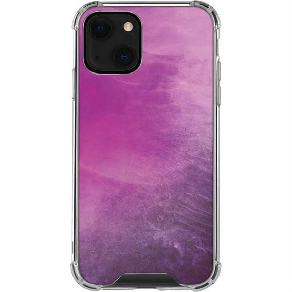 Skinit Marble Purple Space Marble iPhone 13 Clear Case