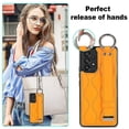 thumbnail image 5 of Funda de PU con anillo de cobertura total antideslizante para Samsung Galaxy A53 5g con pulsera, 5 of 5