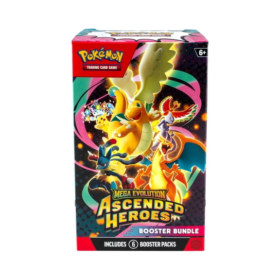 Pokemon Trading Card Games  Mega Evolution 2.5 Ascended Heroes Booster Bundle