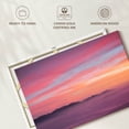 thumbnail image 6 of Elephant Stock Pink Sunrise Wall Art - Horizontal Canvas Wall Art - Lobby Wall Decor - Nature Canvas - Pink And Blue Decor - 30" x 20", 6 of 8