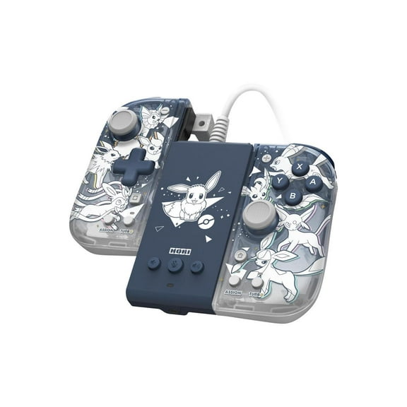 HORI Split Pad Compact Attachment Set Controller (Eevee) for Nintendo Switch/Switch OLED - Officially Licensed By Nintendo and The Pokemon Company International