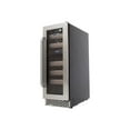 thumbnail image 1 of Whynter BWR-171DS 17 Bottle Stainless Steel Dual Zone Built Wine Refrigerators-Elite Series with Seamless Doors, 1 of 9