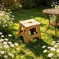 thumbnail image 1 of Rewenti Folding Step Stool Heavy Duty Plastic Foldable Step Stool with Handle for Kitchen Bathroom Home Use, 1 of 6