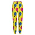 thumbnail image 5 of Women's Sweatpants, Colorful Ping Pong Baggy Sweatpants Joggers for Women, Fall Outfits for Women 2024 Lounge Yoga Athletic Workout Pants with Pockets, 5 of 7