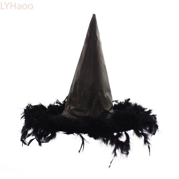 LYHaoo Halloween Witch Hat for Kids Party Witch Hat for Girls Halloween Themed Events