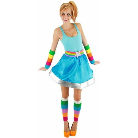 Rainbow Brite Adult Arm and Leg Warmers Halloween