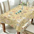 thumbnail image 6 of Coolnut Easter Bunny Egg Chick Rectangle Tablecloth Spill-Proof Polyester Table Cloth Table Cover for Kitchen Dining Picnic Holiday Party Decoration,60"x108", 6 of 7