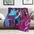 thumbnail image 5 of Pokemon Lucario Throw Blanket Cute Flannel for Boys Girls Men Women, 5 of 7