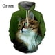 thumbnail image 3 of Sudadera con capucha con estampado de gato bonito para hombres y mujeres, sudaderas casuales divertidas con gatos, sudaderas, tops de ropa de calle, sudaderas de mujer, 3 of 5