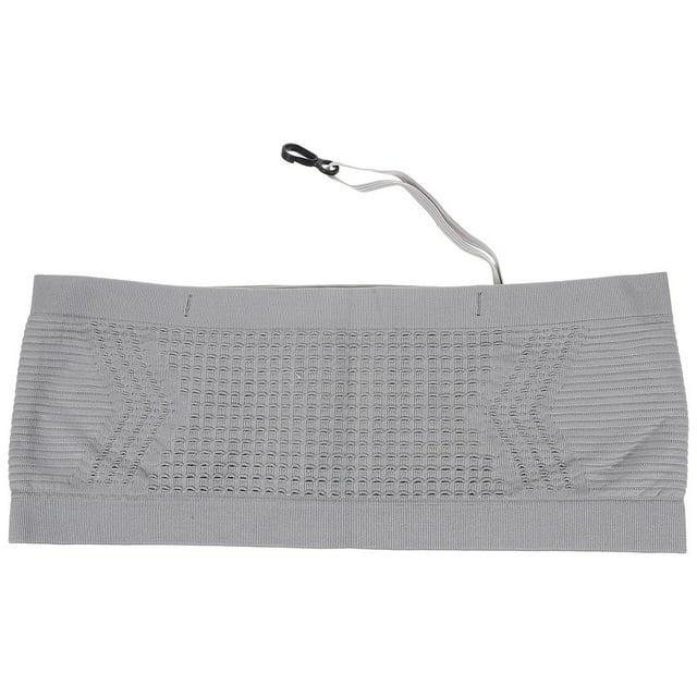 unbranded Cinturón Deportivo Para Correr Y En Nylon Gris Con Espacio Para Teléfono Y Llaves