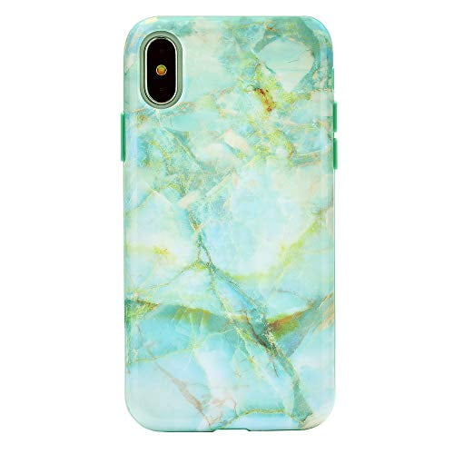 Velvet Caviar Compatible With Iphone Xs Case Iphone X Case Cute Protective Phone Cases For Girls Women Green Marble Walmart Com