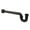 Matte Black, variant on 1.5 in. OD x 19 in. 18-Gauge P-Trap with Box Flange - Polished Chrome