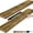 Rustic Brown, variant on Floating Shelves for Wall - 35 Inch Long Bathroom Shelves, Wall Decor for Bedroom, Kitchen, Living Room & Book Storage - Mounted Floating Shelf with Invisible Brackets (White, 2 Pack)