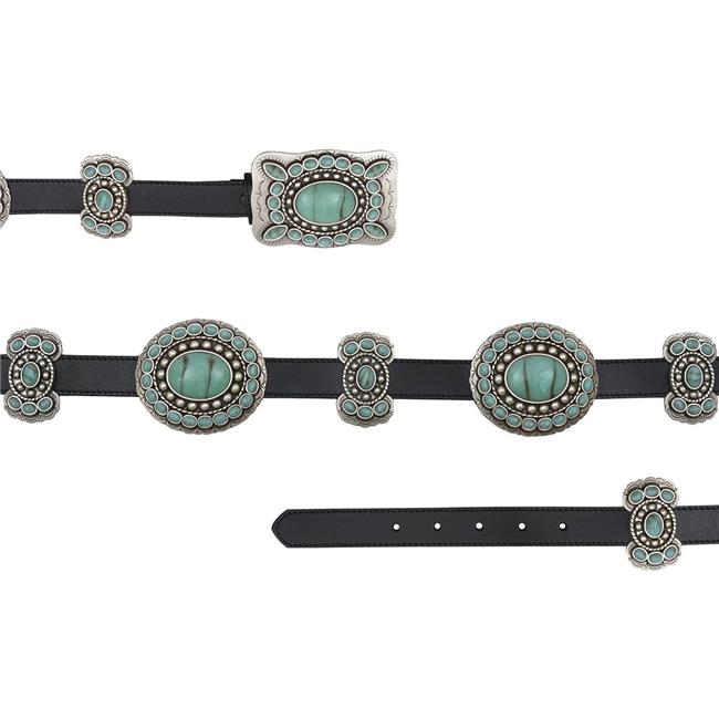 angel ranch concho belt