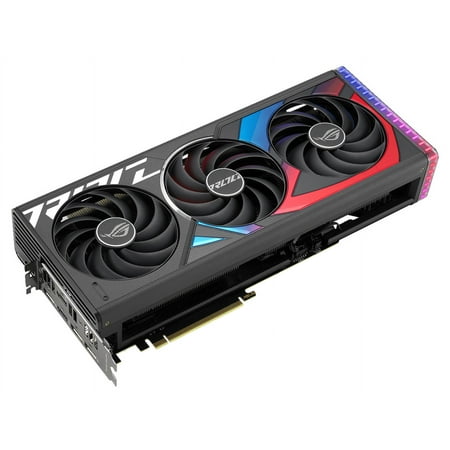 ASUS -  ROG Strix NVIDIA GeForce RTX 4070 Ti SUPER Overclock 16GB GDDR6X PCI Express 4.0 Graphics Card - Black