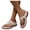 Beige, variant on Orthopedic Sandals for Women Arch Support Dressy, Flip Flops Sandals Summer Wedge Slip On Platform Vintage Comfortable Walk Sandals Shoes