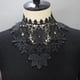 thumbnail image 1 of Collar falso para mujer, cuello falso, elegante, para niñas, desmontable para , elegante, , , negro Macarena Cuello falso de las mujeres, 1 of 6