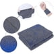thumbnail image 3 of 12 Pairs Sweatbands Wrist Cotton Sports Wristbands Absorbent Sweatbands for Men Women Children, Random Color, 3 of 5