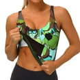 thumbnail image 4 of Lsque Scooby-Doo Printed Women'S Sports Bra, Compression, Moisture Wicking, High-Impact Sports Bra For Women,Supportive sports bra-Small, 4 of 9