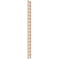 thumbnail image 3 of Ekena Millwork 94"H x 3/8"T Pontiac Adjustable Wood Decorative Slat Wall Panel Kit, Cherry (contains 16 Slats + 1 Straight Edge Starter Slat), 3 of 16