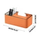 thumbnail image 2 of Cubierta de caja de pañuelos de cuero Organizador multifuncional rectangular | Control remoto y almacenamiento de artículos de papelería | Diseño moderno para el coche de la oficina en casa | Se, 2 of 3