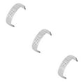 thumbnail image 2 of kurtrusly Elastic Stainless Steel Bracelet Add Touch Of Elegance To Wrist Durable 22MM silver 3Set, 2 of 6