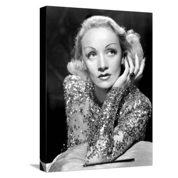 Art.com Angel, Marlene Dietrich, 1937 Stretched Canvas Print Wall Art, 12" x 16"