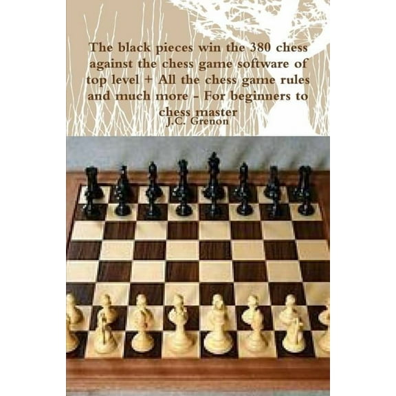 The black pieces win the 380 chess against the high chess software   All the chess rules and much more (Paperback)
