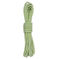 thumbnail image 1 of Cuerda de Cuero de 5.5 Yardas, Cintas de Cuero Trenzadas Redondas de 5.5mm para Manualidades, Fabricación de Joyería, Collares, Pulseras, Cinturones, Verde Lima+Blanco, 1 of 7