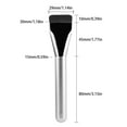 BYB Foundation Makeup Brush Flat Head Foundation Brush Liquid Powder Brush Ultra Thin Makeup
