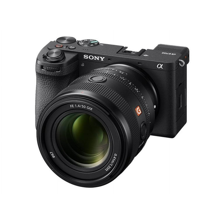 Sony A6100 Camera and Sony FE 50mm F1.2 GM Lens
