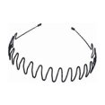 thumbnail image 2 of 10 Pack Metal Hair Bands for Men Women Unisex Black Metal Headband Hair Hoop Spring Wavy Hairband Sports Outdoors Headbands Headwear Accessories, 2 of 4