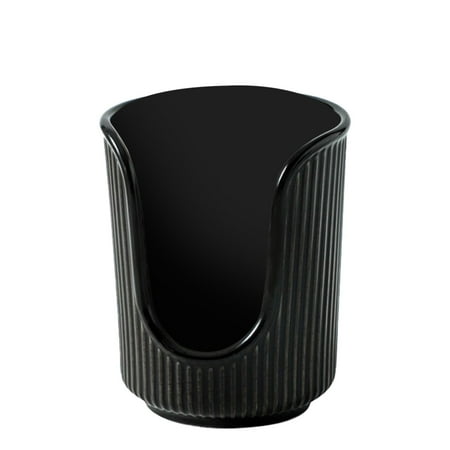 

Reduced!VOYOAO Plastic Bathroom Cup Dispenser with Vertical Stripes Paper Cup Holder Disposable Paper Cup Organizer Hot Sale