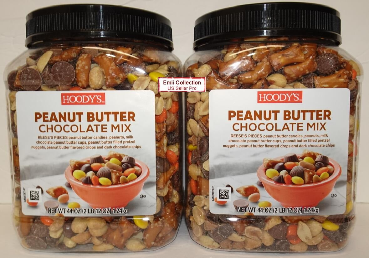 Hoody's Peanut Butter Chocolate Mix 44oz 1.24kg (2 Jars)