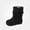 Black, variant on WAVSUF Fleece Mid Calf Boots for Girls Lace Up Wide Width Soft Comfort Fall Cute Daily Boots Beige Size 10