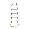 thumbnail image 1 of DYNWAVECA Échelle de Corde pour Bateau Échelle Extérieure Renforcée avec Crochets Échelle de Corde d'Escalade Haute Résistance pour Voilier Ponton Bateau, 1 of 10