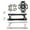 Black and White, variant on CIYISON DIY Quadcopter Frame Rack Integrated PCB Board Drones Flight 4-Axis Frames Kit for F330/F450/F550 Multicopter Accessory