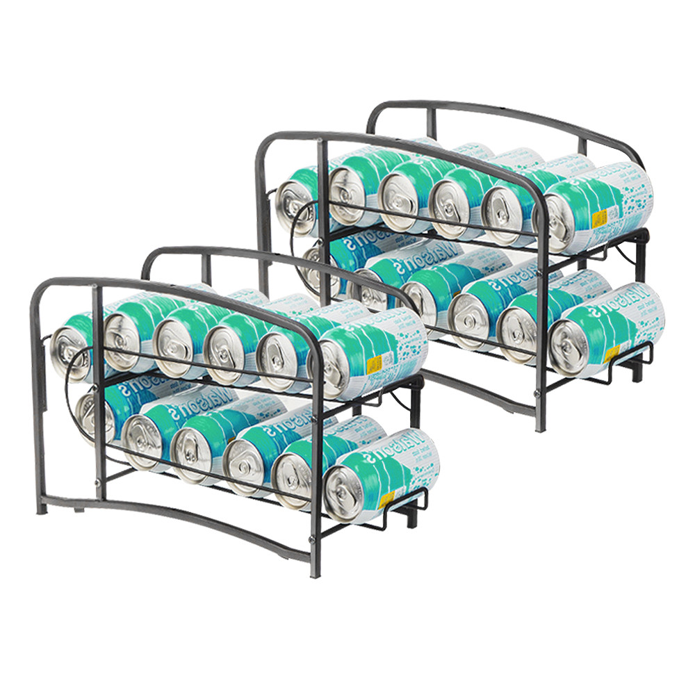 Bextsrack Can Organizer Beverage and Canned Foods Room Decor Dispenser