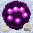 thumbnail image 2 of 18 Flameless Floating Led Tealight Candle Battery Operated Pink Tea Lights New, 2 of 6