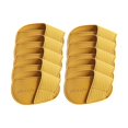 thumbnail image 4 of Thinsony Golf Head Covers PU Portable Protector Travel Athlete Golf for Training Yellow Large 10 Pcs 5Set, 4 of 6