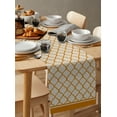 thumbnail image 5 of Christmas Blue Snowflake Texture Table Runner ration Home r Dinner Table ration Table r, 5 of 6