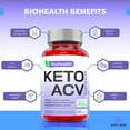 thumbnail image 4 of (3 Pack) BioHealth Keto ACV Gummies - Apple Cider Vinegar Supplement for Weight Loss - Energy & Focus Boosting Dietary Supplements for Weight Management & Metabolism - Fat Burn - 180 Gummies, 4 of 9
